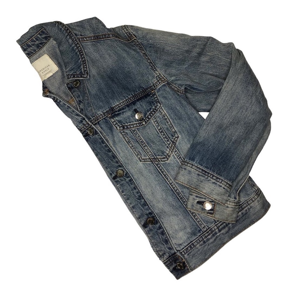 American Eagle Jacket Denim Jacket - image 8